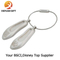 Custom Logo Nickel Plating Trolley Coin Keyring Keychain