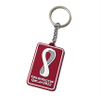 Wholesale Custom Logo 2022 Qatar World Cup Fan Souvenir Soccer Badge Fan Gift Key Chain Pendant Metal PVC Keychain