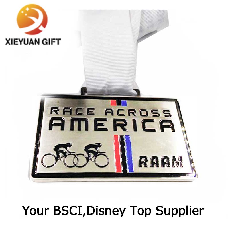 China Factory Sales Custom High quality Medal with Ribboon