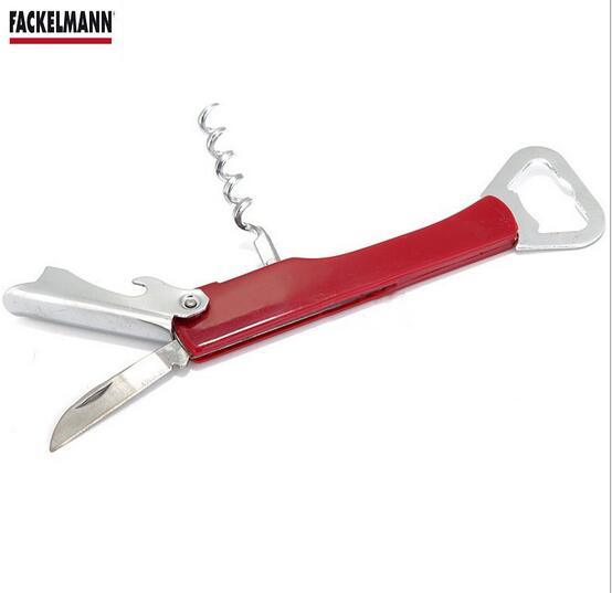 Stainless Steel Beer and Red Wine Multi-Function Bottle Opener