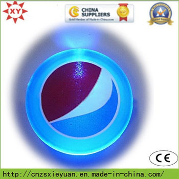 Custom Logo LED Flashing Pin Badge