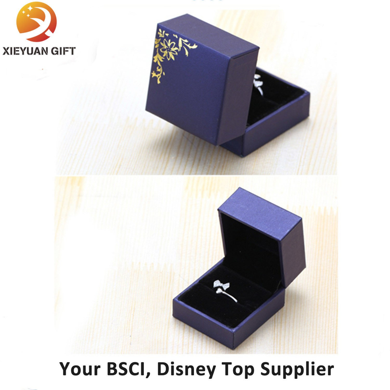 Custom Luxury Printing Logo Wedding Ring Box