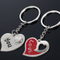 Wedding Gift Heart Shape Keychain Bottle Opener
