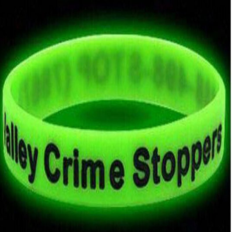 Factory Supply Custom Logo Glow Wristband for Event