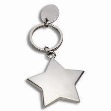 Promotion Gift Star Shaped Keychain