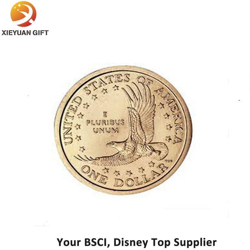 Factory Custom High Quality Souvenir Challenge Gold Eagle Coins
