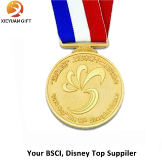 China Supplier Promotional Cheap Gold Award Medals