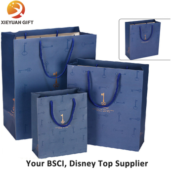 a Set Custom Shopping Gift Paper Bag