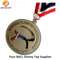 Custom Engraved Logo Filled Color Soccer Medals