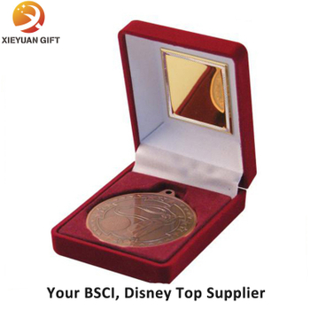 Velvet Box for Medal for Challenge Coin for Badge