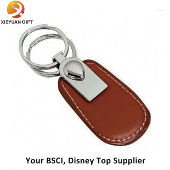 Factory Direct Sale Leather Keychain Wholesale for Business Gift