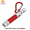 Promotional LED Light Keychain Whistle Keyring Whistle