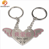 Plane Shape 3D Metal Key Holder with Silver Plating (XY-mxl91005)
