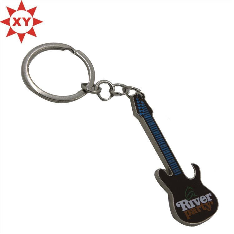 Latest Promotion Item Mini Guitar Keychain for Music Lovers