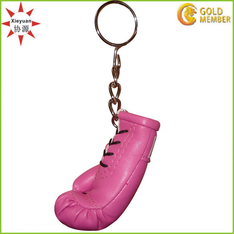 High Quality Leather Boxing Gloves Key Chain