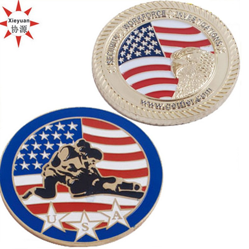 Alibaba USA Marine Corps Challenge Coins Capsules