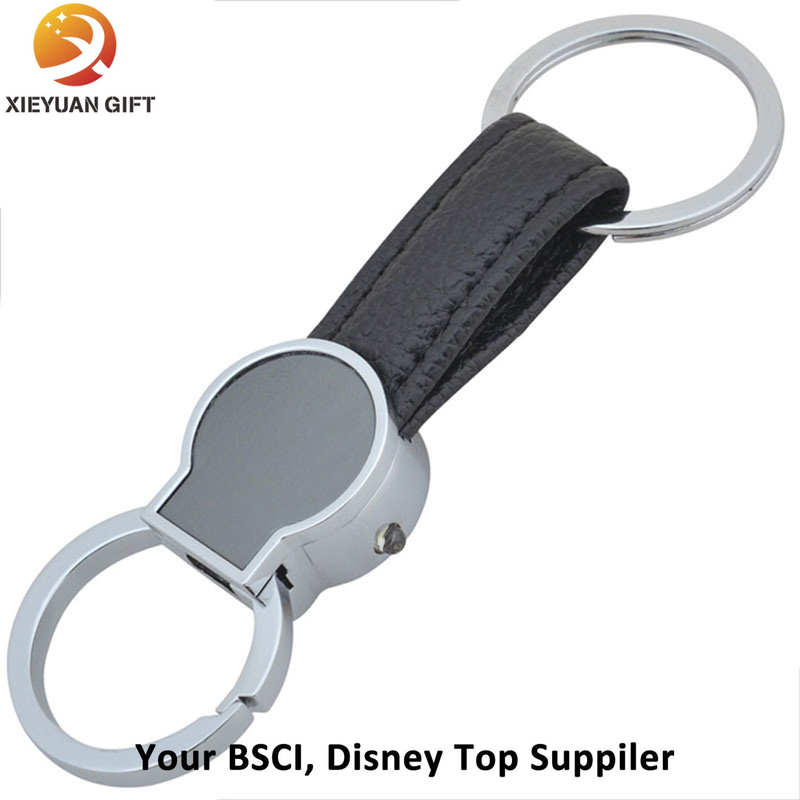 Custom Various Leather Keychain GPS Tracker Made in China