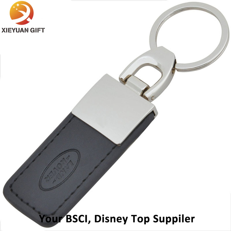 2015 Promotion Wholesale Cheap Leather Car Keychain