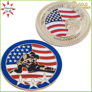 Top Quality Zinc Alloy USA Challenge Coin