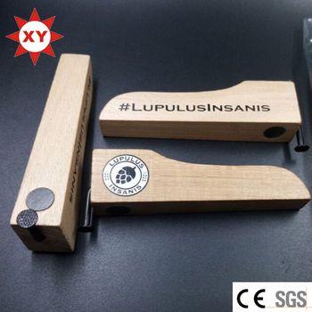Printing Logo Wood Color Opener with Magnet
