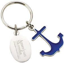 Fashion Metal Decorative Metal Keychain FOB