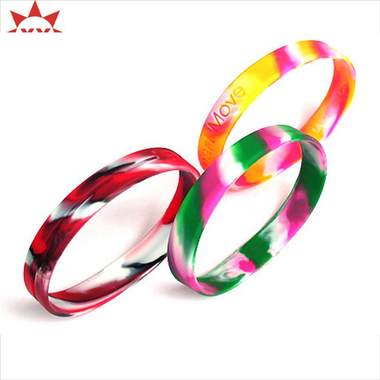 Embossed Process Silicone Wristband for Kids