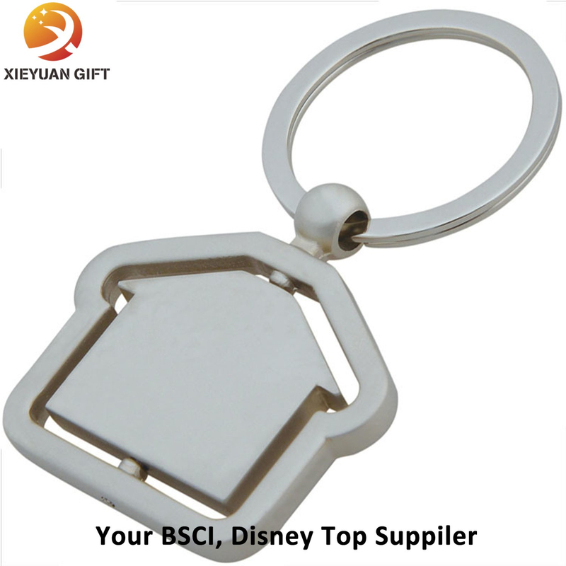 Custom Room Shape Nickel Keychain Factory