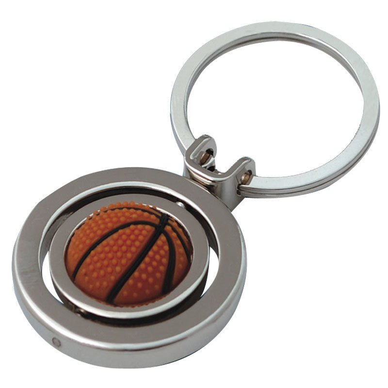 Promotional Items Rotatable Ball Keychain