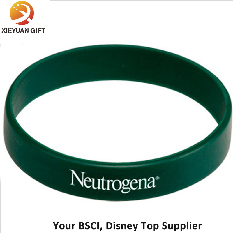 Dark Green Silicon Wristband Size for Adults