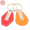 Discount Price Heart Shape PU Leather Keychain for Gifts