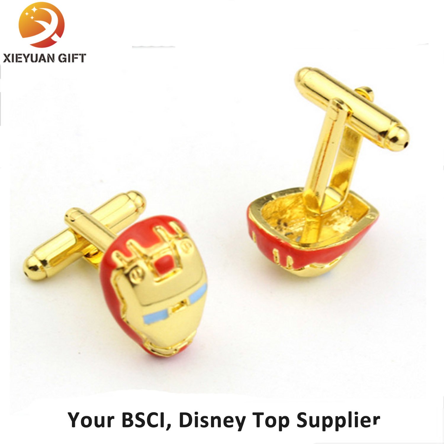 Bling Superman Cufflinks for Gifts