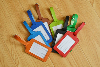 Colorful Can Mix Color Custom Logo Luggage Tag