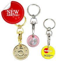 Factory Direct Sell Sophisticated Technology Zinc Alloy Enamel Trolley Coins