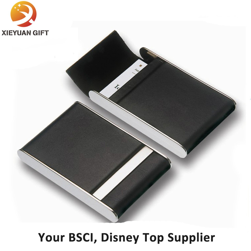 Customized Leather Name Card Holder for Man