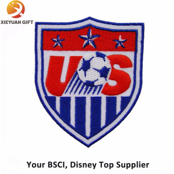 Custom Soccer Sport Embroidery Badge Article with Logo