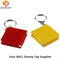 Custom Logo Plastic Ruler Key Chain Factory