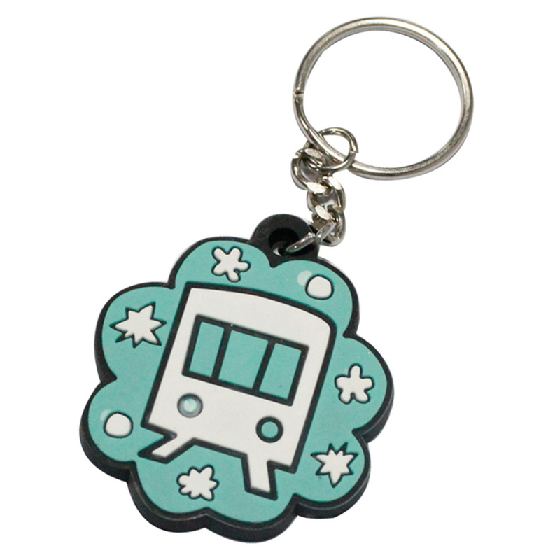 Rubber Keychain