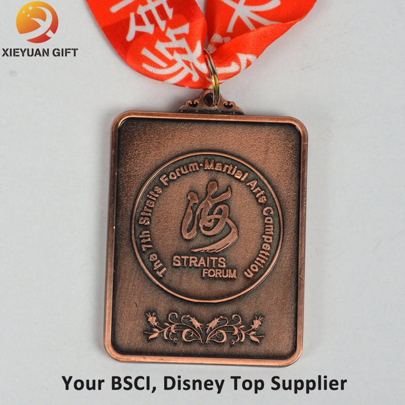 Antique Gold Medal with Your Design Logo