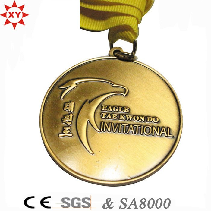 Custom Enamel Copper Souvenir Medals