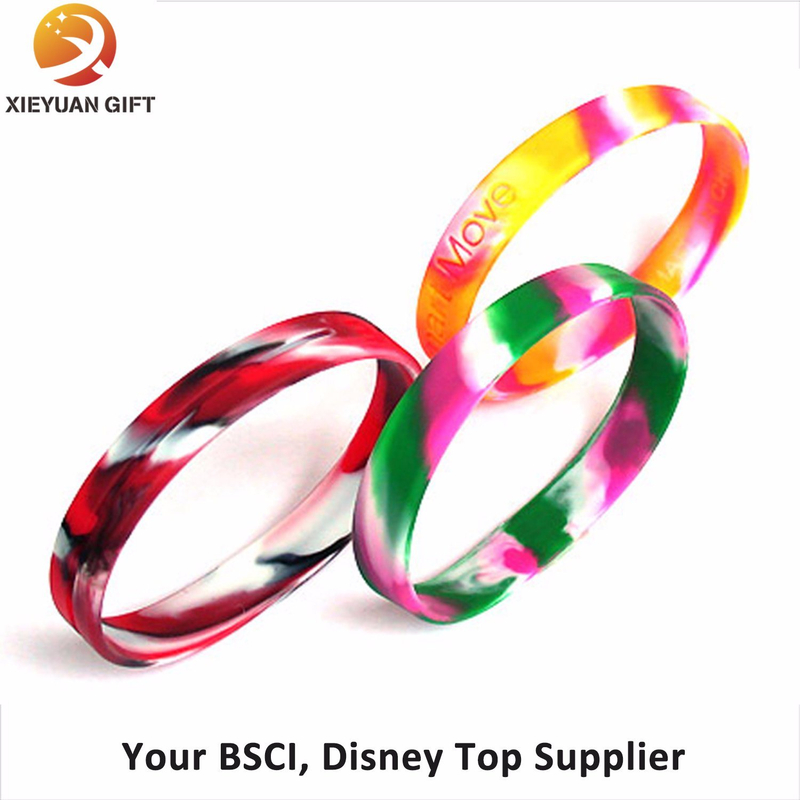 2015 New Products Multi Color Silicone Bracelet for Sale