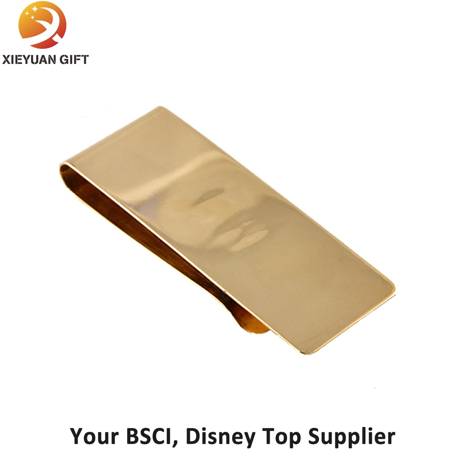Silver Plating Money Clip with Custom Logo
