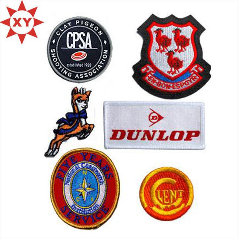Embroideried Patch Woven Badge for Clothing