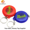 Custom Logo Plastic Ruler Key Chain Factory