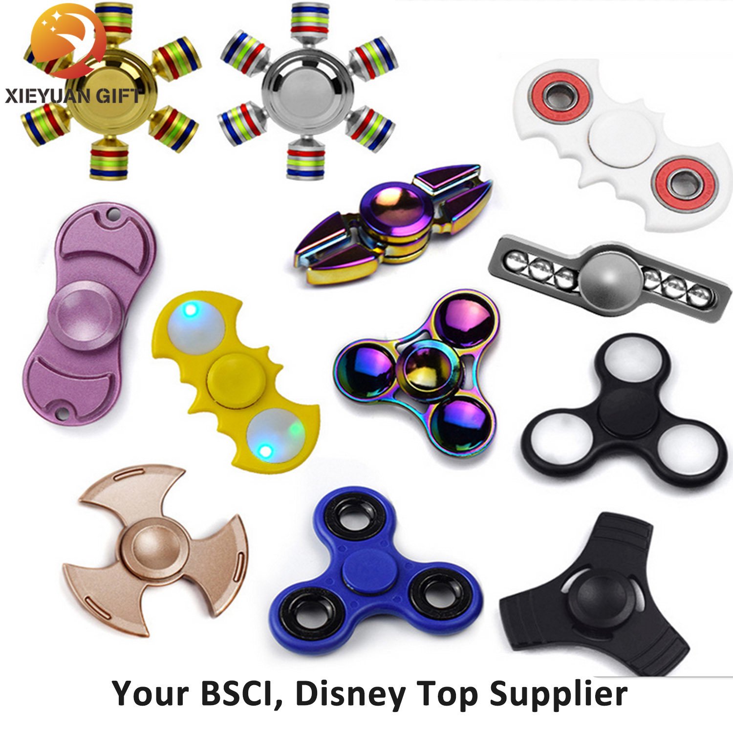 Metal Shield Toy Spinner