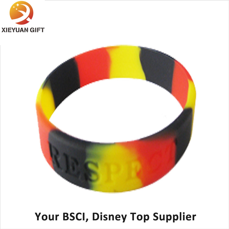 Colorful Design Silicone Bracelet Silicone Wrist Band