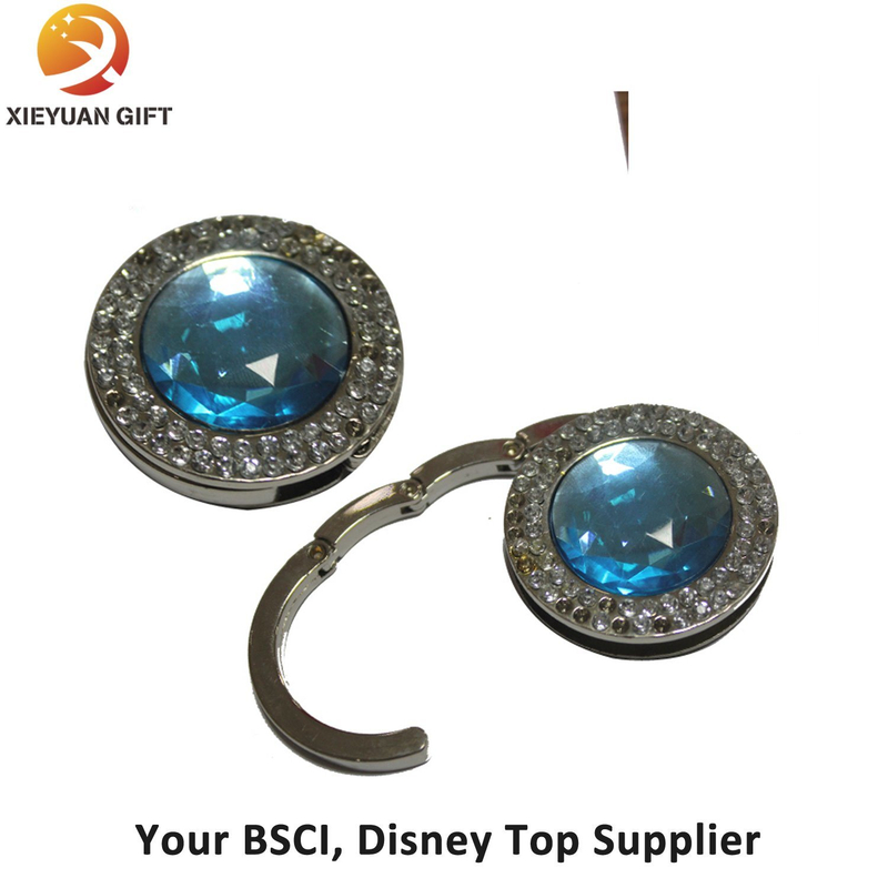 Crystal Custom Design Hot Sale Purse Hanger (XY-MXL73010)