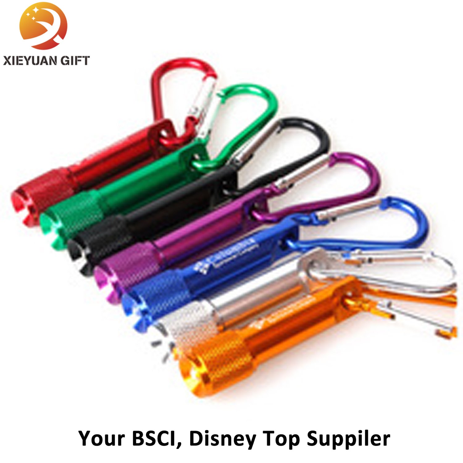 Hot Sale Colorful Souvenir Keychain Light LED Keychain Factory