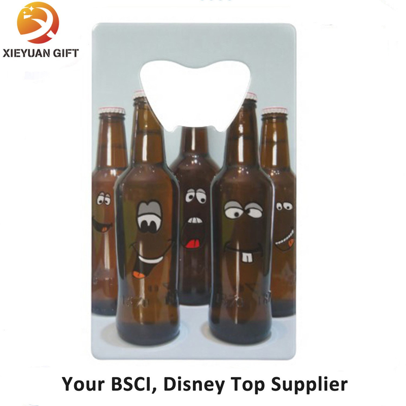 Custom Printing Smile Business Card Bottle Opener