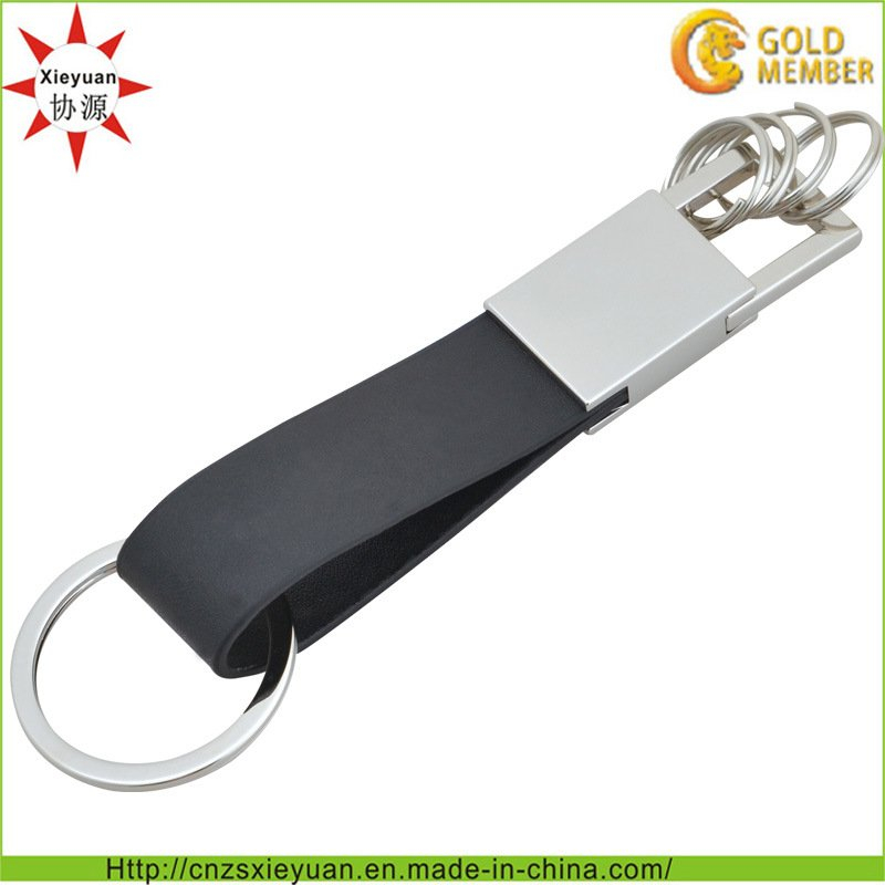 Leather Keyholder with Metal Clasp