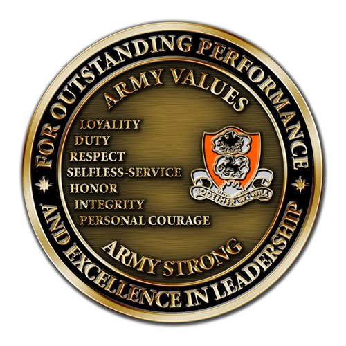 Us Army Military Police Challenge Coin